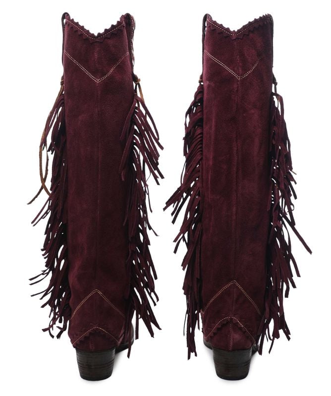 El Vaquero Kalou Fringe Cowboy Boots