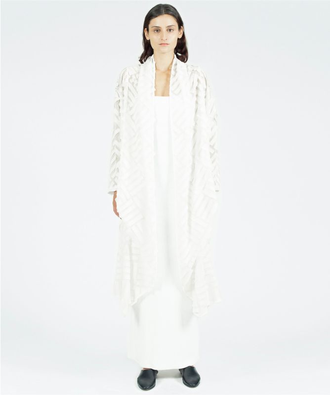 NU London Sheer Draped Cardigan