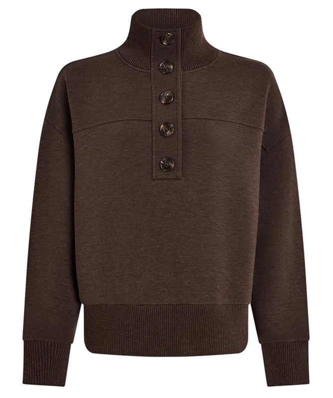 Varley Bronya Button Placket Sweat