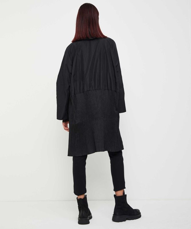 Bize Long Pleated Jacket