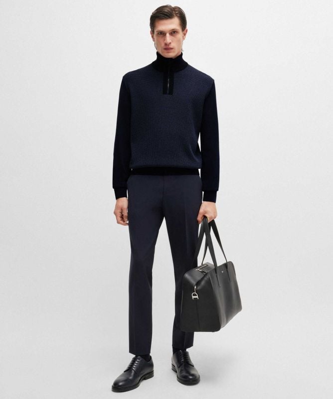 BOSS Half-Zip H-Dambino Jumper