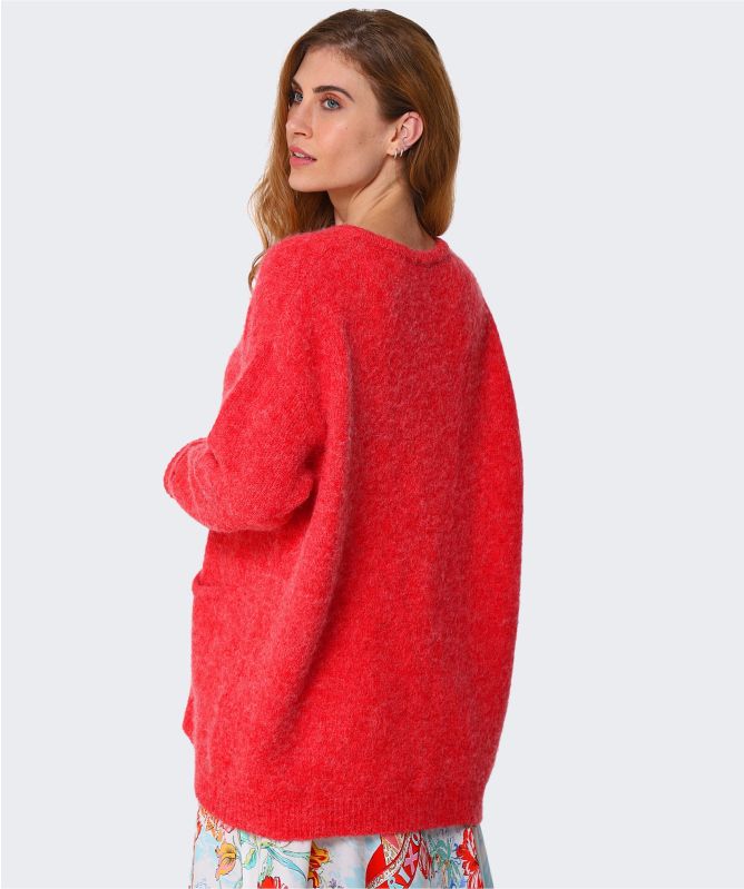 American Vintage Oversized East Alpaca Cardigan