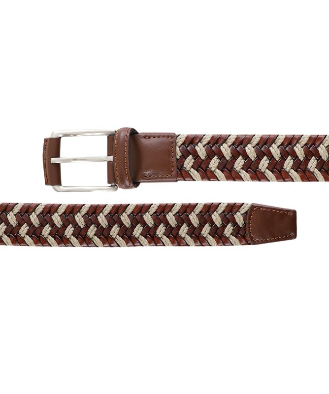 Leyva Woven Leather Belt