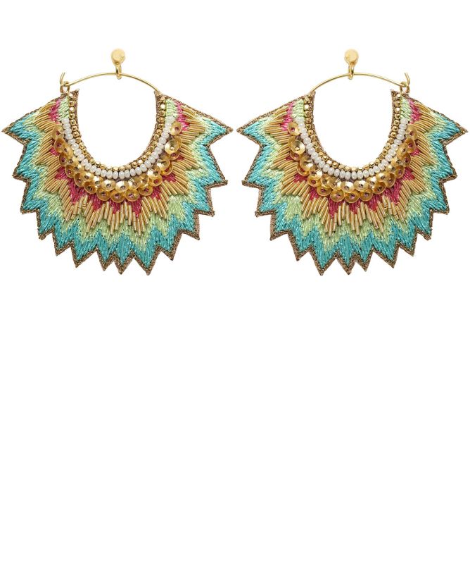 Nahua Maria Large Hoops