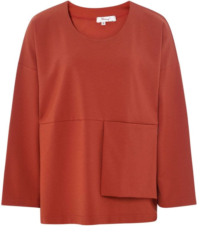 Thanny Scoop Neck Jersey Top