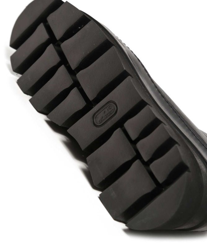 Lofina Leather Wedge Boots