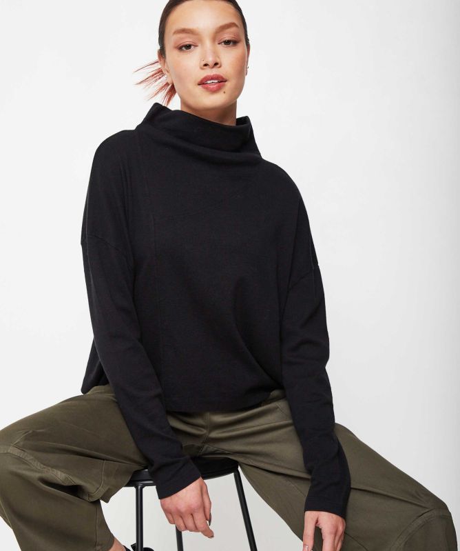 Lurdes Bergada Funnel Neck Top