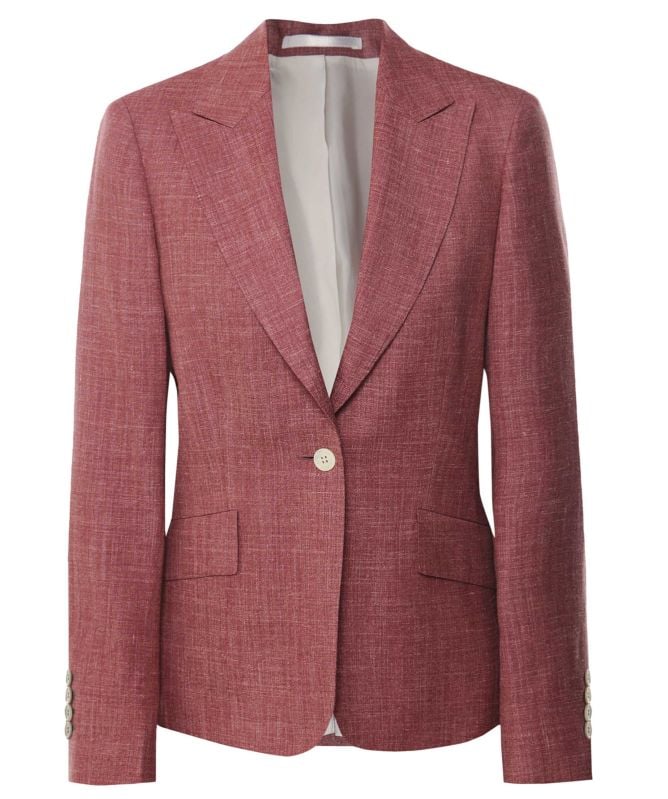 Eddy and Ivy Wool-Silk-Linen Blazer