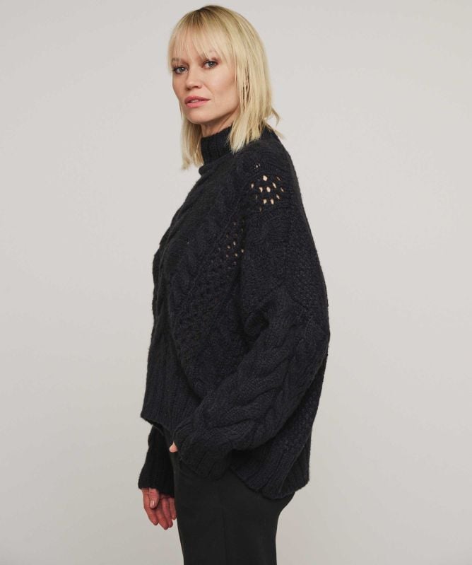 Rino and Pelle Kelson Cable Knit Jumper
