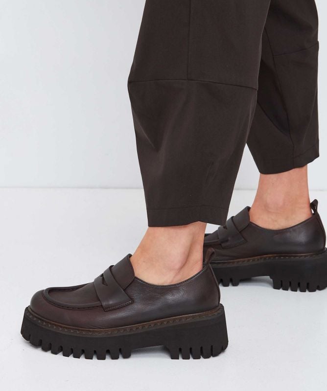 Lofina Chunky Brogue Loafers
