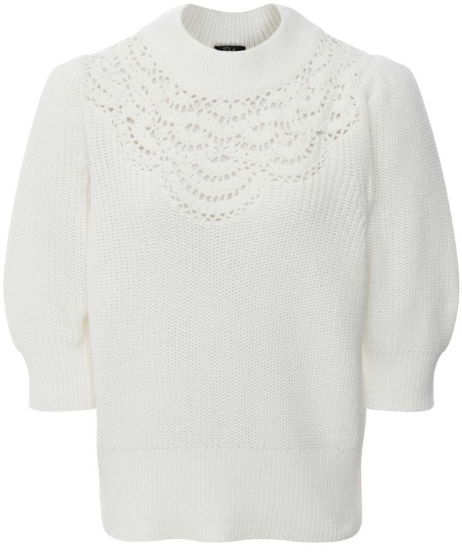 Rails Steph Crochet Knit Top