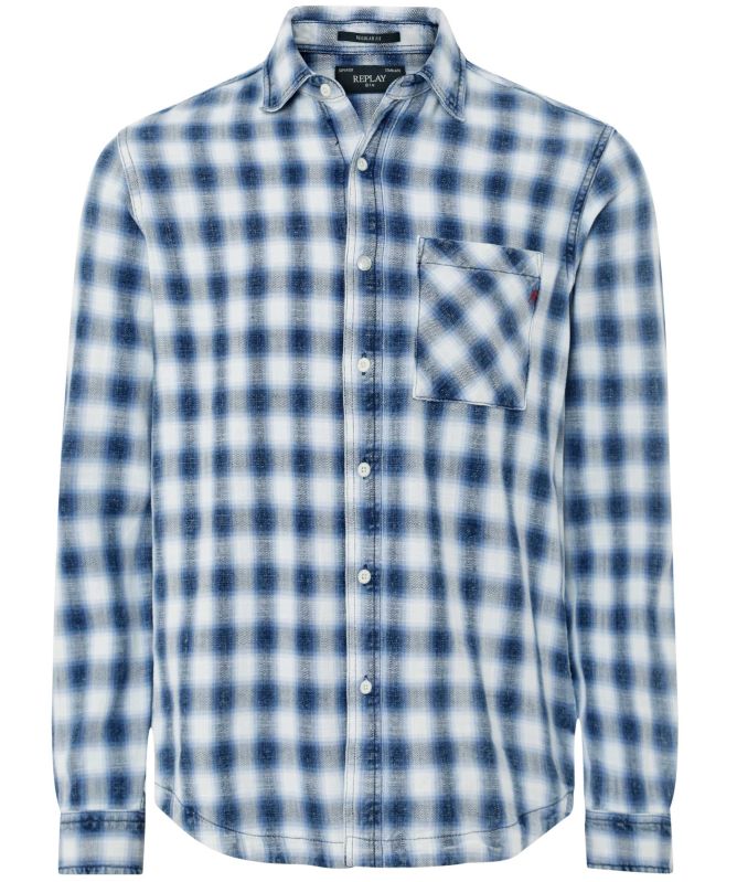 Replay Regular Fit Check Shirt