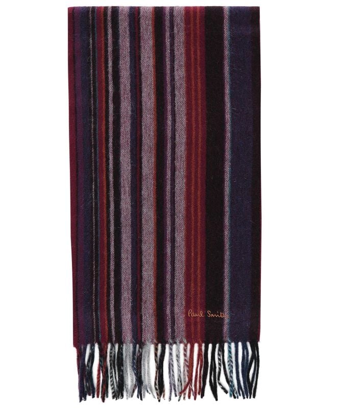 Paul Smith Lambswool Trent Stripe Scarf