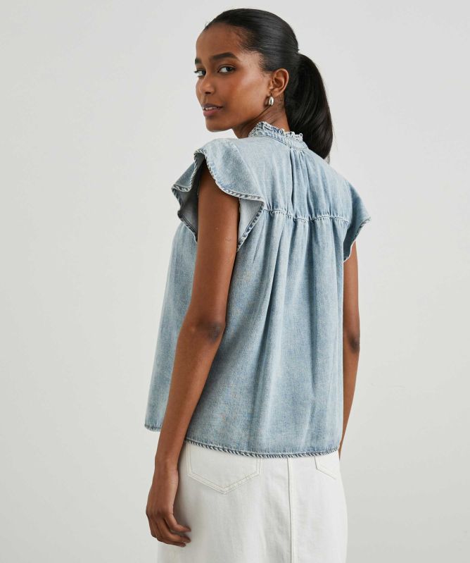 Rails Ruthie Ruffle Blouse