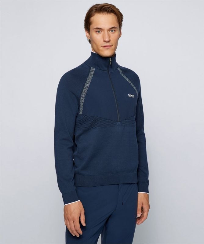 BOSS Half-Zip Zaxel Sweatshirt