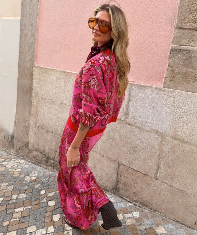 Never Fully Dressed Paisley Dorris Maxi Skirt