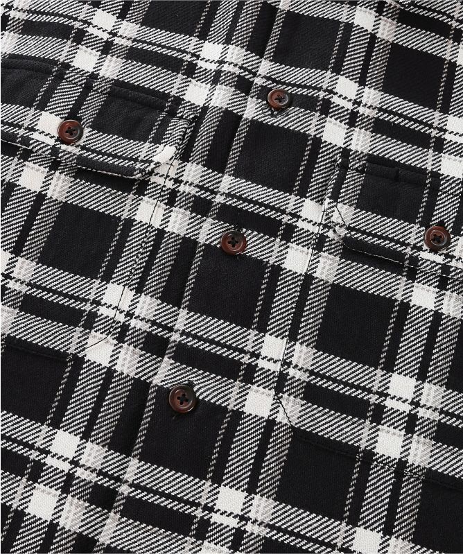 Universal Works Heavy Twill Check Utility Shirt