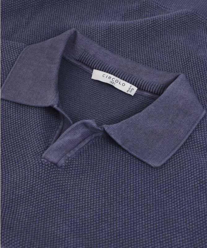Circolo 1901 Pique Knitted Riviera Polo Shirt