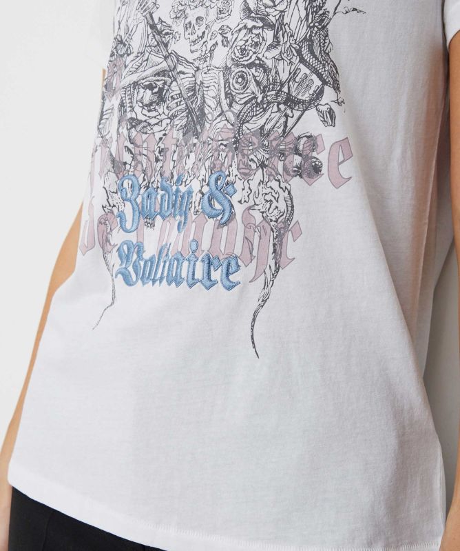 Zadig and Voltaire Walk Skull Reaper T-Shirt