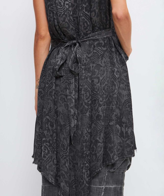 Sanctamuerte S41 Print Waistcoat