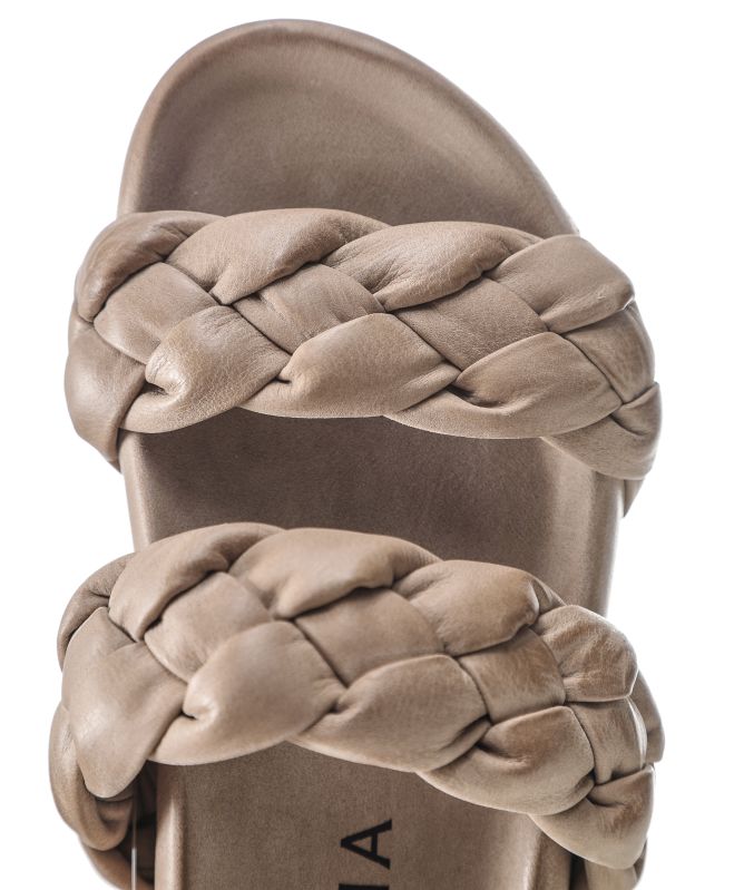 Lofina Braided Platform Sandals