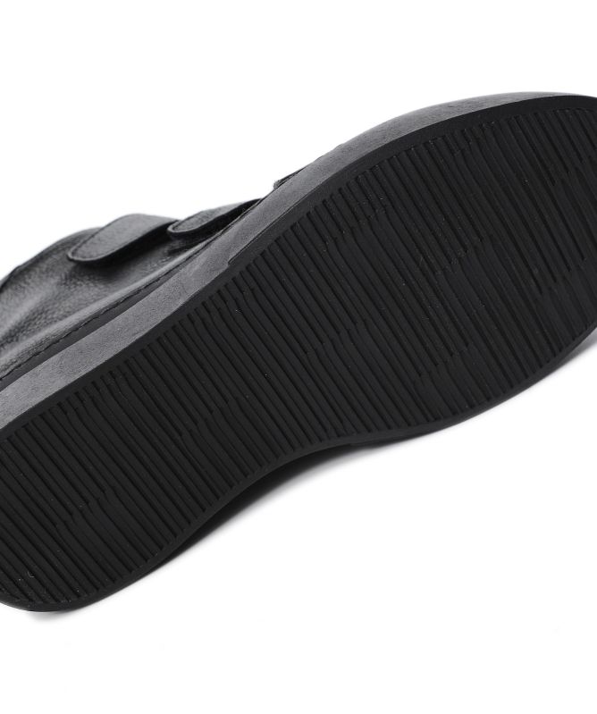 Lofina Velcro Strap Ankle Boots