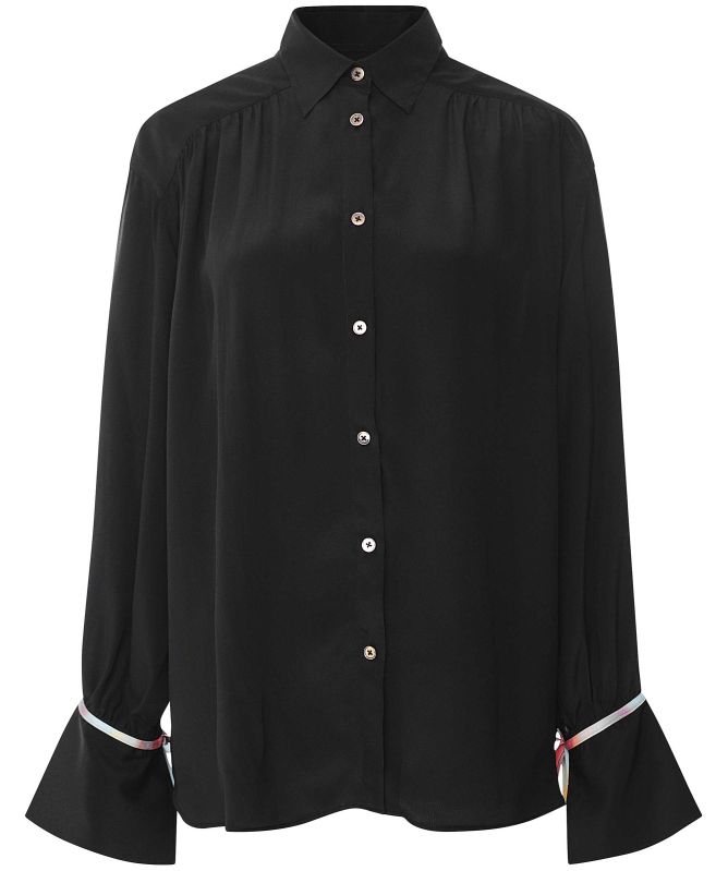 Paul Smith Ribbon-Tie Cuff Shirt