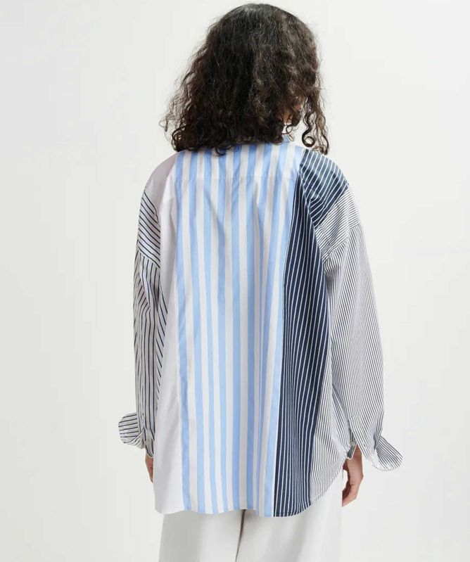 Essentiel Antwerp Hemix Striped Shirt