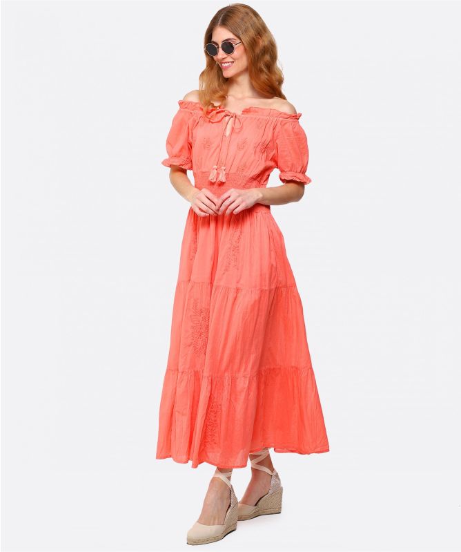 Handprint Dream Apparel Kyla Cotton Maxi Dress