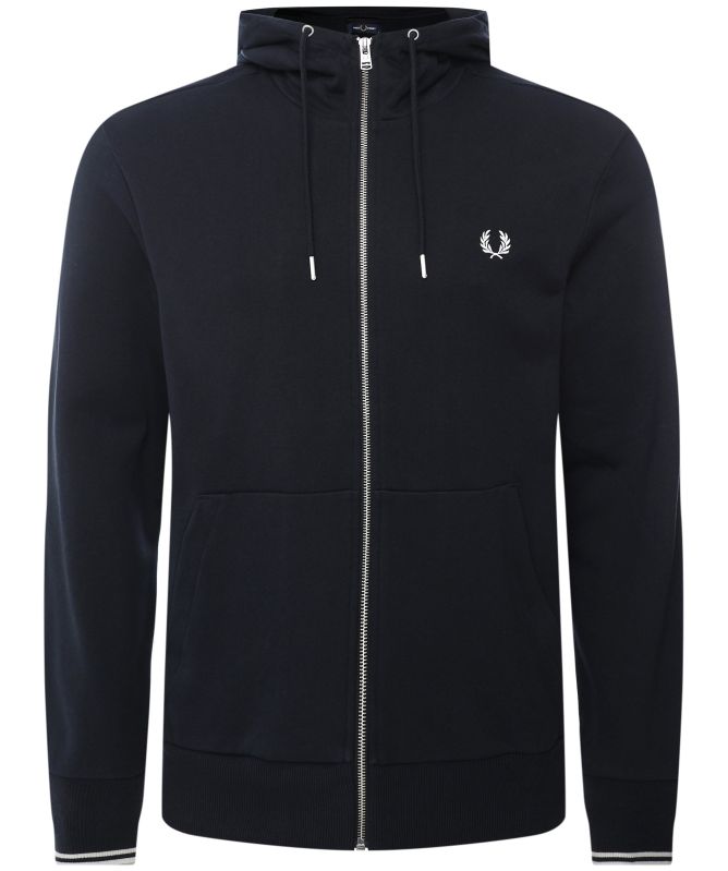 Fred Perry Zip-Through Hooded Sweatshirt