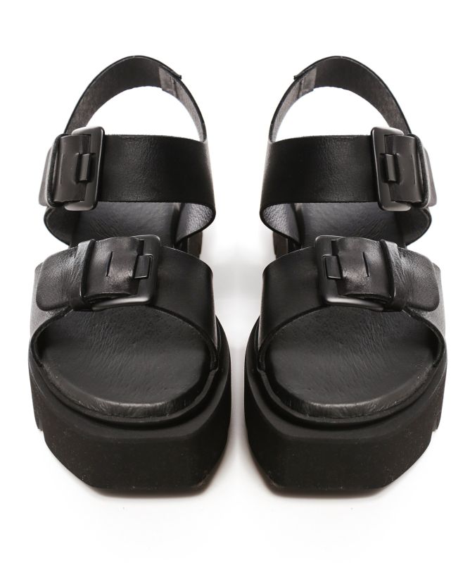 Lofina Leather Buckle Sandals