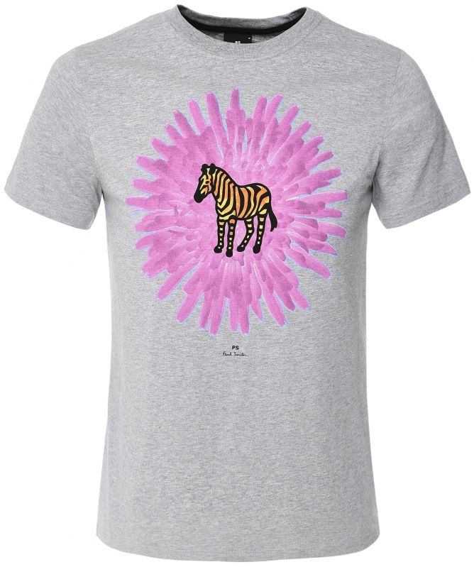Paul Smith Organic Cotton Flower & Zebra T-Shirt