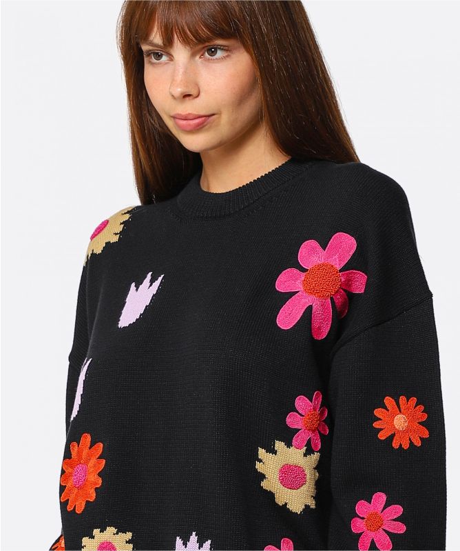Paul Smith Floral Knitted Sweater