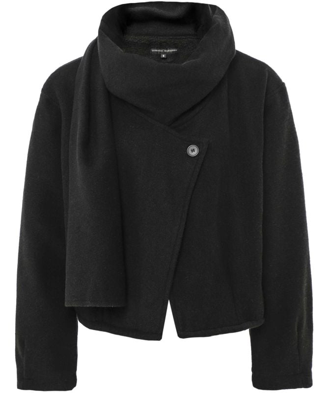 Lurdes Bergada Wool Scarf Jacket