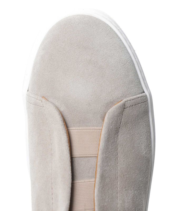 Sigotto Uomo Suede Slip On Trainers