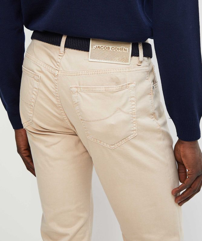 Jacob Cohen Slim Fit Five Pocket Bard Trousers
