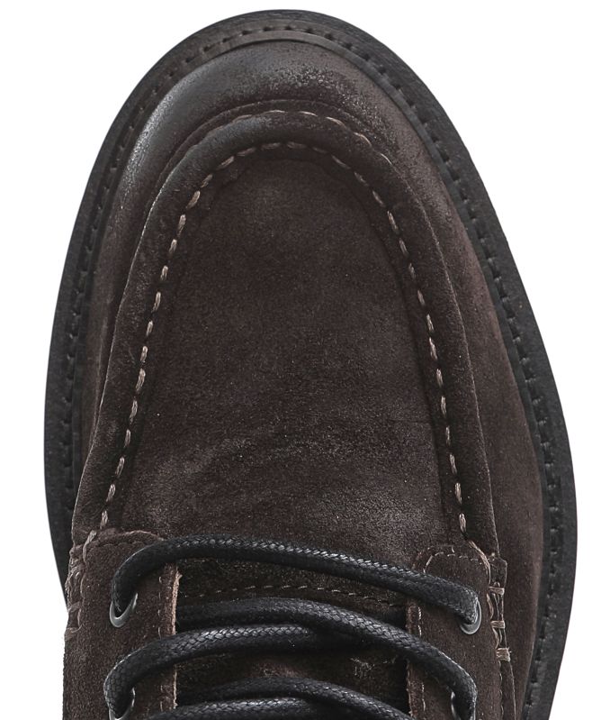 BOSS Waxed-Suede Boots