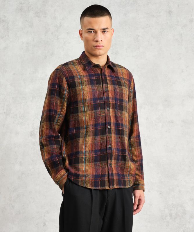 Wax London Check Flannel Shelly Shirt