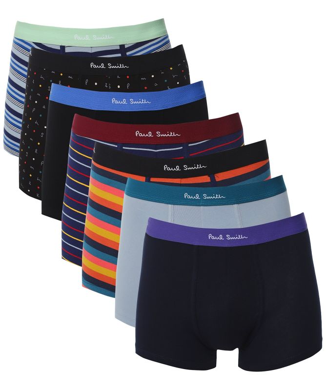 Paul Smith Mix Pattern Boxer Briefs 7 Pack
