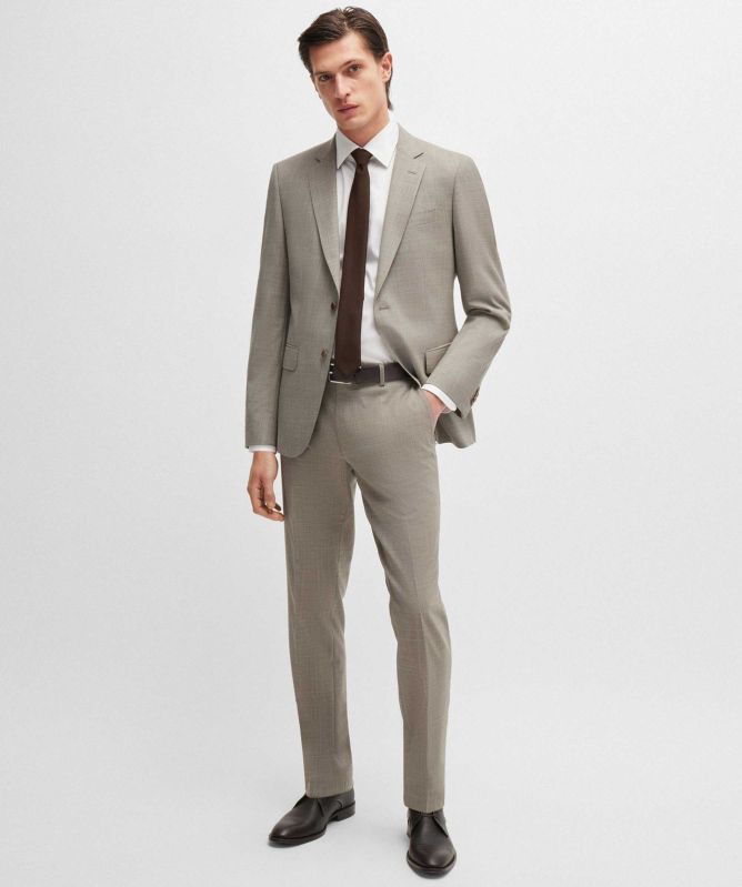 BOSS Slim Fit H-Huge-2Pcs-224 Suit