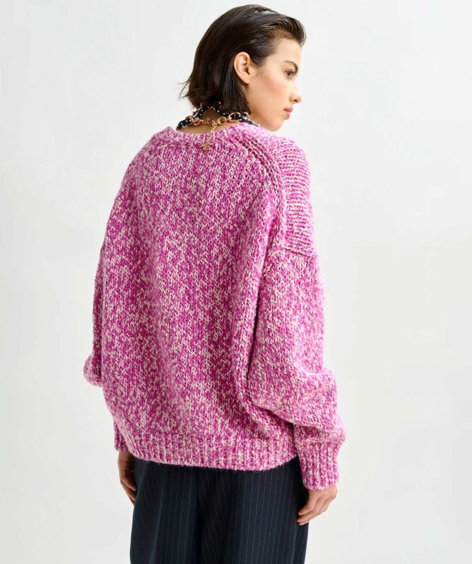 Essentiel Antwerp Izura Melange Wool Blend Jumper