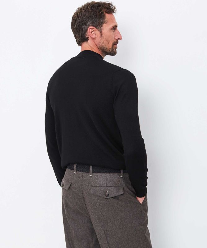 Thomas Maine Merino Turtleneck Jumper