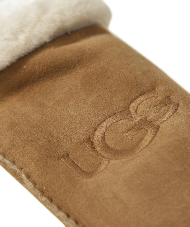 UGG Sheepskin Embroidered Mittens
