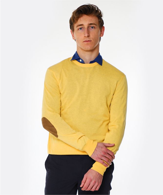 Hackett Cotton Cashmere Crew Neck Sweater