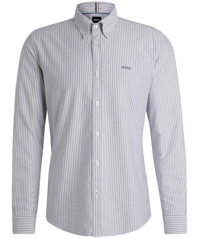 BOSS Striped H-ROAN Oxford Shirt