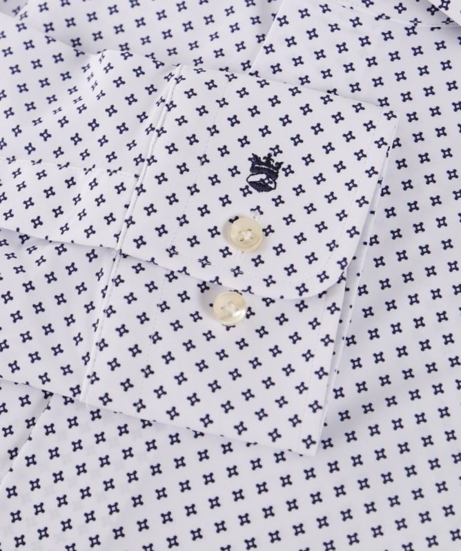 Thomas Maine Printed Roma Shirt