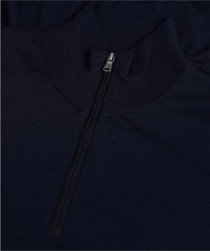 Hackett Merino Wool Half-Zip Sweater