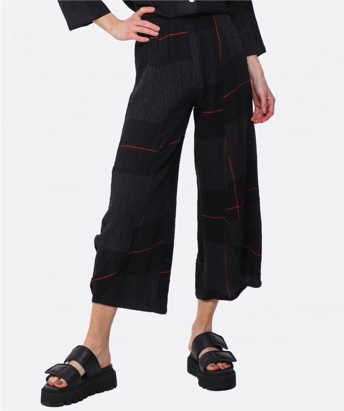 Thanny Mufasa Prince Of Wales Cropped Pants