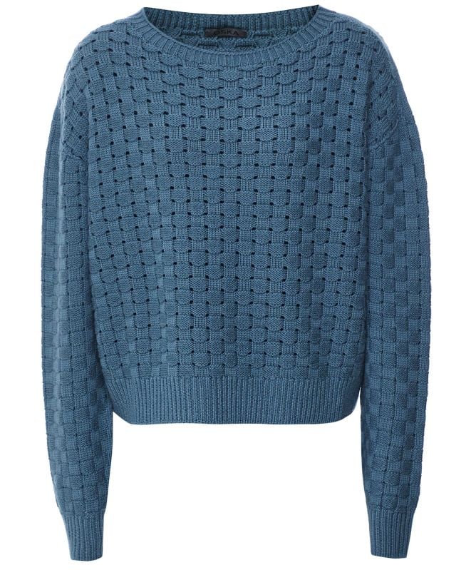 OSKA Textured Grid Knit 525/8545 Jumper