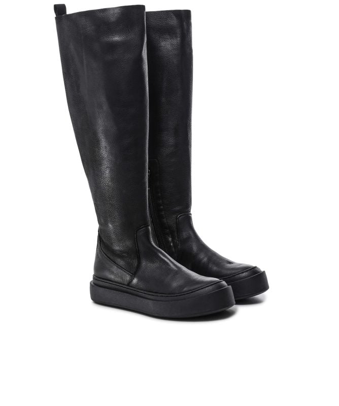 Lofina Long Leather Boots